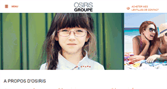 Desktop Screenshot of osirisgroupe.be